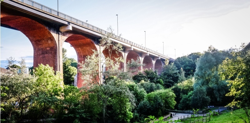 The Ouseburn Valley, Newcastle upon Tyne.